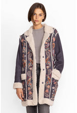 Load image into Gallery viewer, LORI SUEDE SHERPA JACKET