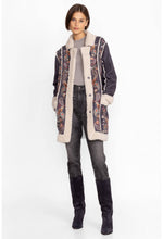 Load image into Gallery viewer, LORI SUEDE SHERPA JACKET