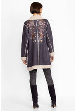 Load image into Gallery viewer, LORI SUEDE SHERPA JACKET