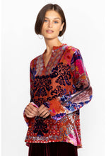 Load image into Gallery viewer, SYRIAH BURNOUT ENTA BLOUSE