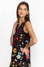 Load image into Gallery viewer, JONI RAW EDGE V-NECK TANK