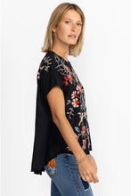 Load image into Gallery viewer, CLARA RAW DETAIL SWING TEE