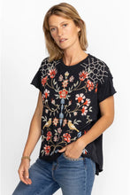 Load image into Gallery viewer, CLARA RAW DETAIL SWING TEE