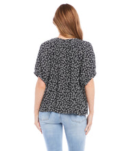 Load image into Gallery viewer, Short Sleeve Peasant Top