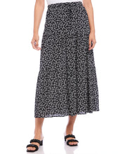 Load image into Gallery viewer, Tiered Midi Skirt