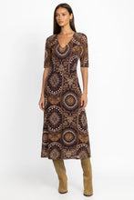 Load image into Gallery viewer, LOVING IS EASY MESH MIDI DRESS