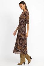 Load image into Gallery viewer, LOVING IS EASY MESH MIDI DRESS