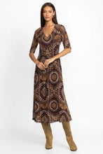 Load image into Gallery viewer, LOVING IS EASY MESH MIDI DRESS