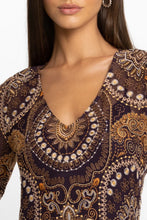 Load image into Gallery viewer, LOVING IS EASY MESH MIDI DRESS