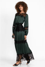 Load image into Gallery viewer, MIDNIGHT SILK MAXI DRESS