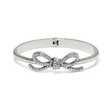 Load image into Gallery viewer, Illumina Bow Hinged Bangle