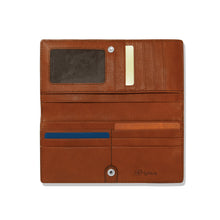 Load image into Gallery viewer, Ferrara La Bellezza Slim Folio Wallet