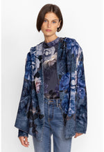 Load image into Gallery viewer, GREY PEONY SHERPA JACKET