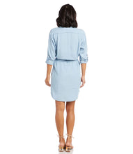 Load image into Gallery viewer, Chambray Shirtdress