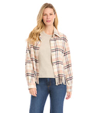 Load image into Gallery viewer, Fringe Shirt Jacket