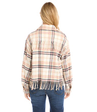Load image into Gallery viewer, Fringe Shirt Jacket