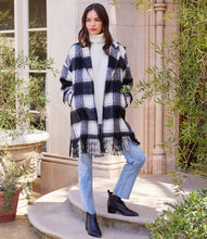 Load image into Gallery viewer, Plaid Fringe Jacket