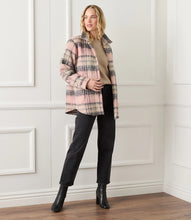 Load image into Gallery viewer, Plaid Shirt Jacket