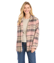 Load image into Gallery viewer, Plaid Shirt Jacket