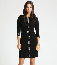 Load image into Gallery viewer, Silver Studded Sheath Dress