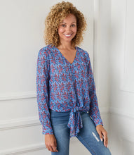 Load image into Gallery viewer, Tie-Front Top