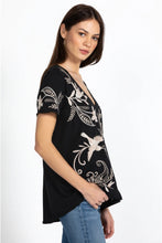 Load image into Gallery viewer, FRANKIE EVERYDAY TEE - BLACK