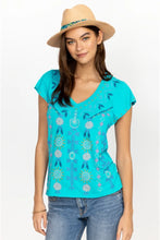 Load image into Gallery viewer, ORIEL FLUTTER SLEEVE TEE