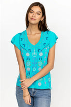 Load image into Gallery viewer, ORIEL FLUTTER SLEEVE TEE
