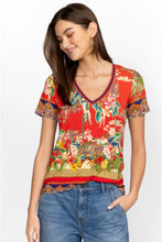 Load image into Gallery viewer, RAPSODIA FAVORITE SHORT SLEEVE V-NECK TEE