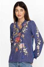 Load image into Gallery viewer, NALINA RUFFLE SCARF BACK BLOUSE