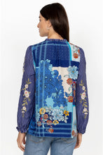 Load image into Gallery viewer, NALINA RUFFLE SCARF BACK BLOUSE