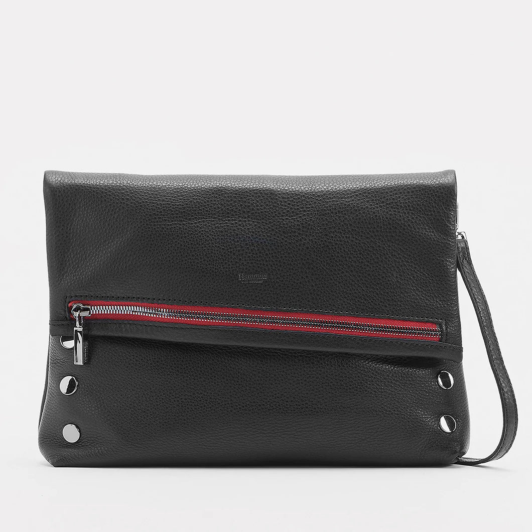 VIP LRG - Black/Gunmetal Red-Zip