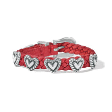Load image into Gallery viewer, Roped Heart Braid Bandit Bracelet
