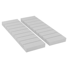 Load image into Gallery viewer, 8" x 4 3/8"  Slotted Tray - Set of 2
