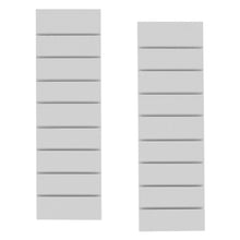 Load image into Gallery viewer, 8" x 4 3/8"  Slotted Tray - Set of 2

