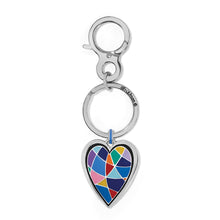 Load image into Gallery viewer, Colormix Heart Handbag Fob
