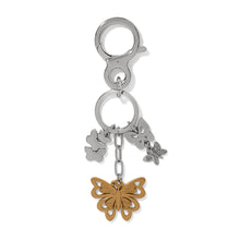 Load image into Gallery viewer, Forever Butterfly Two Tone Handbag Fob
