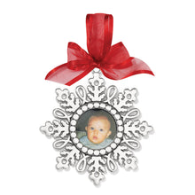Load image into Gallery viewer, Snowflake Photo Delight Ornament
