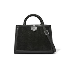 Load image into Gallery viewer, Everbloom Noir Grenson Medium Satchel
