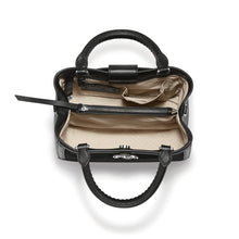 Load image into Gallery viewer, Everbloom Noir Grenson Medium Satchel
