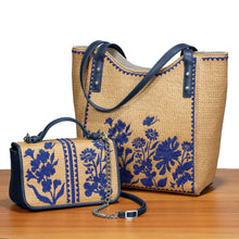 Load image into Gallery viewer, Pepper Straw Tote
