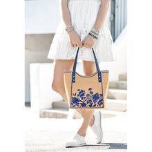 Load image into Gallery viewer, Pepper Straw Tote
