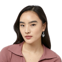 Load image into Gallery viewer, Reno Heart Leverback Earrings
