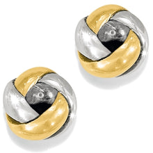 Load image into Gallery viewer, Love Me Knot Mini Post Earrings
