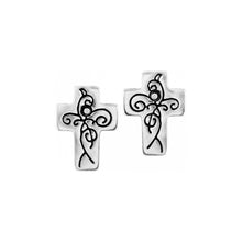 Load image into Gallery viewer, True Cross Mini Post Earrings
