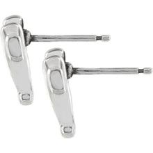 Load image into Gallery viewer, Genoa Heart Mini Post Earrings
