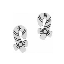 Load image into Gallery viewer, Christmas Candy Cane Mini Post Earrings
