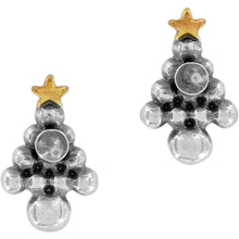Load image into Gallery viewer, Holiday Cheer Silent Night Mini Post Earrings
