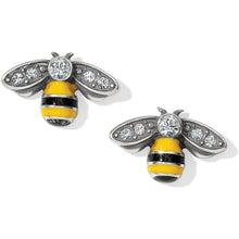 Load image into Gallery viewer, Bee Happy Mini Post Earrings
