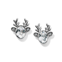 Load image into Gallery viewer, Reindeer Glitz Mini Post Earrings
